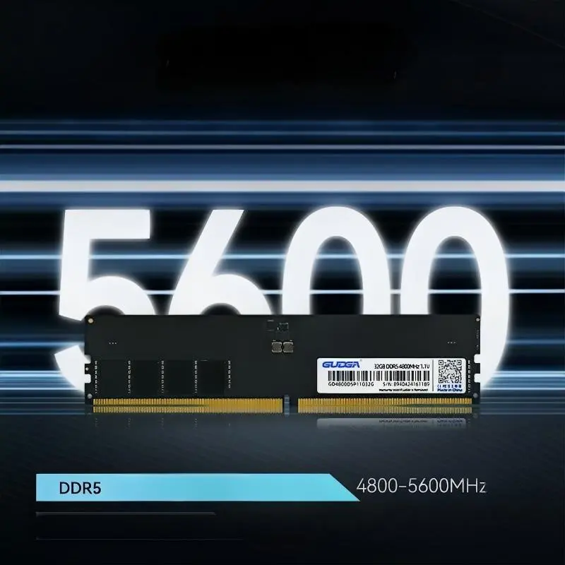 கணினி உருவாக்கத்திற்கான டெஸ்க்டாப் நினைவகம் 6000MHz 6400MHz கேமிங் ரேம்