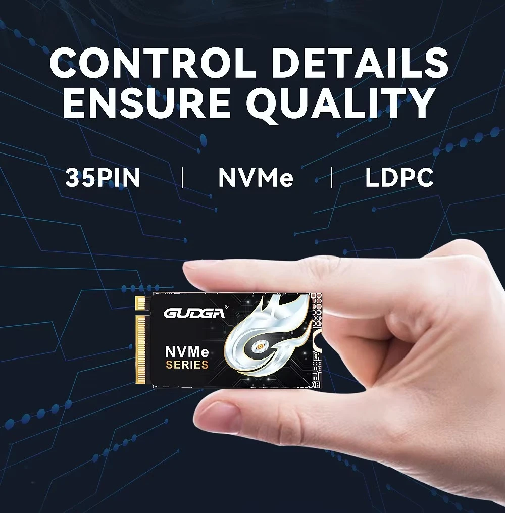 M.2 2242 PCIE 4.0 SSD Up to 5000MB/s for Laptop